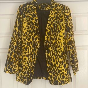 Fierce Leopard Blazer